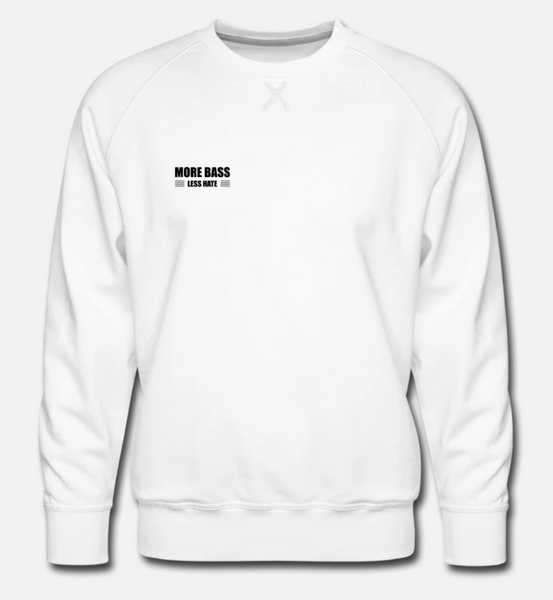 More Bass Less Hate Crewneck Sweatshirt